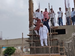 जिस जमीन पर बन रहा बीजेपी कार्यालय, रेलवे ने उसे अपना बताया; अवैध निर्माण के दावे पर क्या बोले UDH मंत्री?