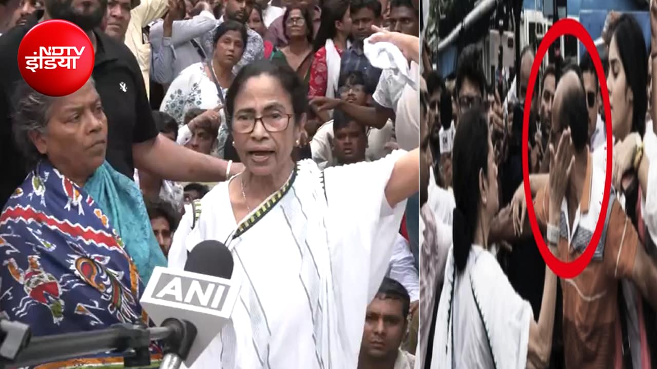 अचानक आपा खो बैठीं ममता बनर्जी; TMC कार्यकर्ता को मारा थप्पड़! वायरल वीडियो से गरमाई बंगाल की राजनीति