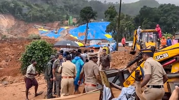 Massive Landslide Hits Wayanad Tunnel Site Amid Heavy Rain; Rescue Operation Underway