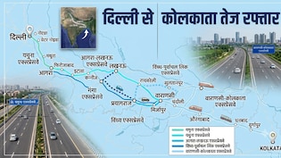 दिल्ली से कोलकाता तक 12 घंटे में, 6 एक्सप्रेसवे कानेटवर्क बनेगा, UP से बिहार-झारखंड, बंगाल तक सुपरफास्ट रफ्तार