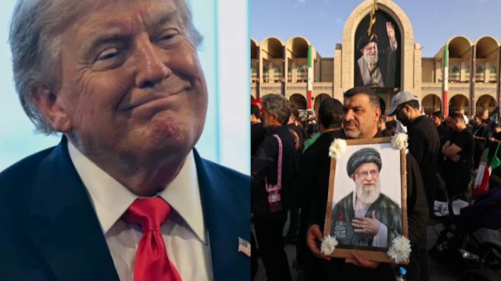 “Knocked Hell Out Of Iran”: Trump As Ali Khamenei's Funeral Begins