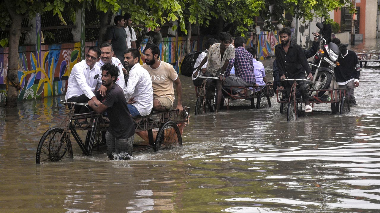Heavy Rain Warning Across India; IMD Issues Red Alert For Parts Of Gujarat