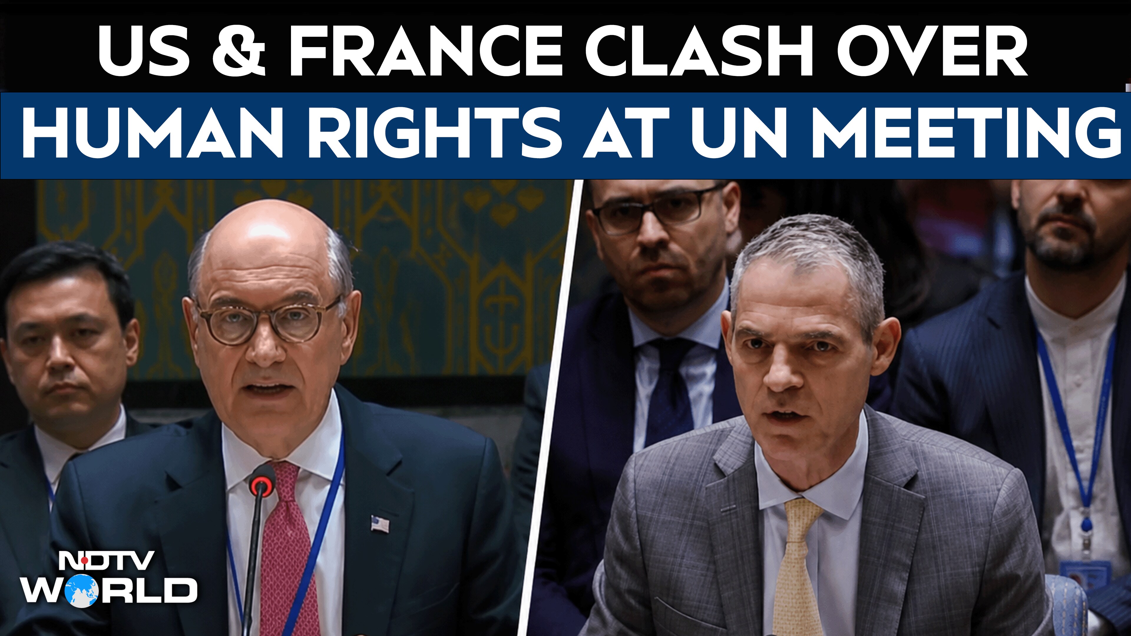 US News | US Walks Out Of UN Meeting As France Questions Its Human Rights Record