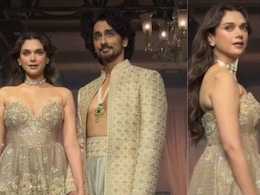Aditi Rao Hydari And Siddharth Look Straight Out Of A Royal Fairytale At India Couture Week 2026