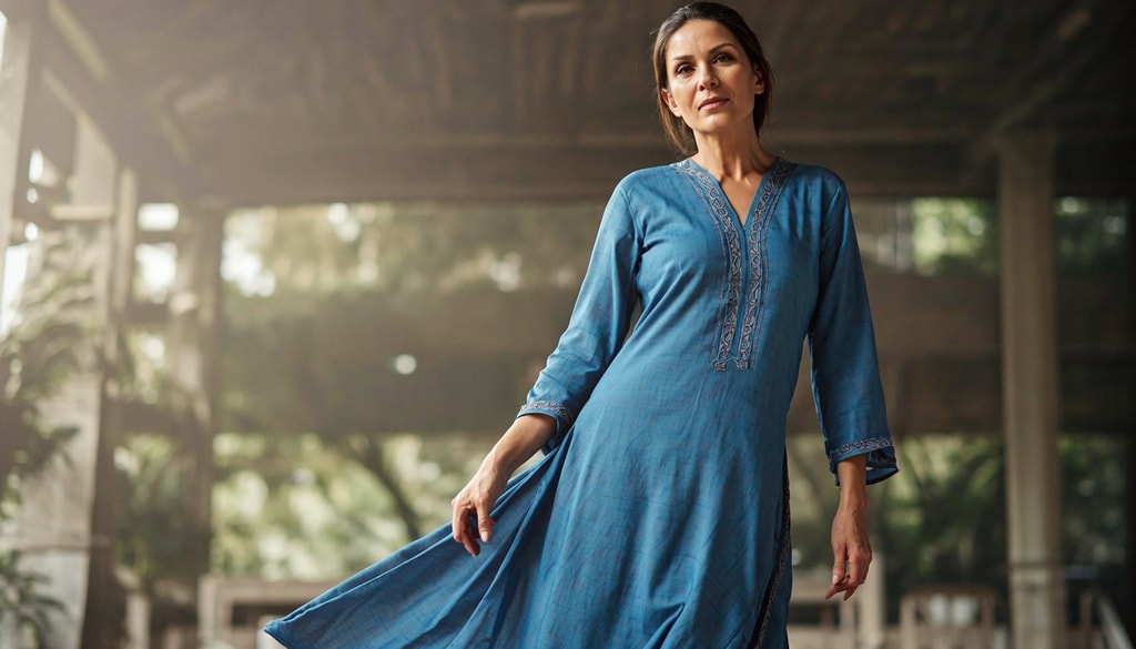 Discover easy fashion tips to transform your casual long kurta into a sharp, stylish outfit. Discover easy fashion tips to transform your casual long kurta into a sharp, stylish outfit.