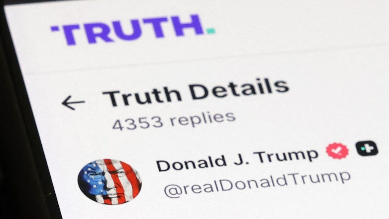 Trump Media To Sell High Speed Access To Truth Social Posts