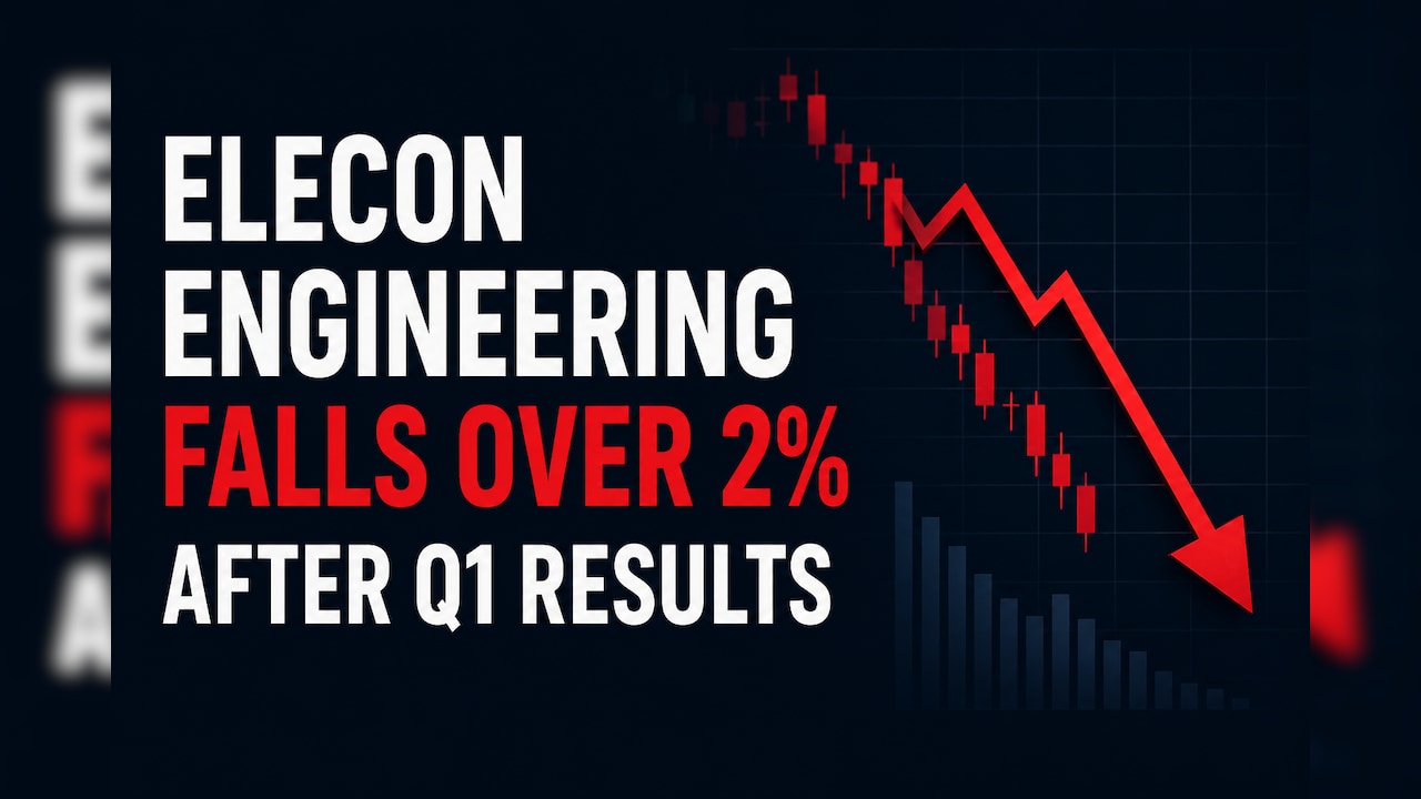 Elecon Engineering Shares Fall After Q1 Profit Drops 60%, Margin Weakens