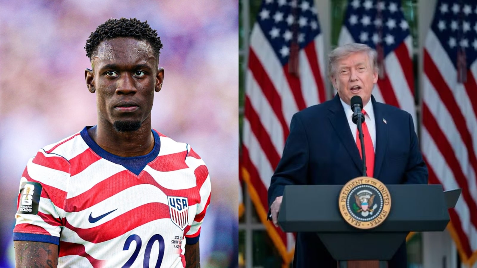 USA Star Cleared To Play Round Of 16 Clash After FIFA Suspends Red Card. Donald Trump Reacts