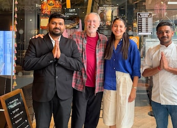 Anushka Sharma Visits London's OMNOM With Krishna Das. Why This Vegan Restaurant Is So Popular