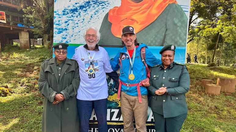 On 90th Birthday, Retired Doctor Climbed Mount Kilimanjaro And May Have Broken A Record