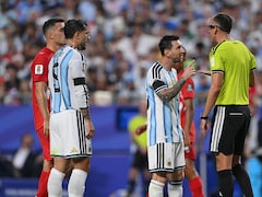 "Speak To Me Properly": Lionel Messi Clashes With Referee During Switzerland Match