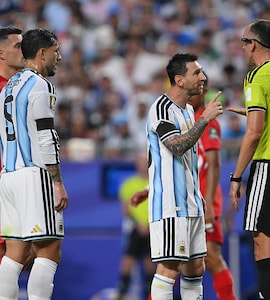 "Speak To Me Properly": Lionel Messi Clashes With Referee During Switzerland Match