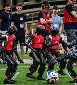 Move Over, Lionel Messi! Robot Footballers Thrill Crowds In South Korea