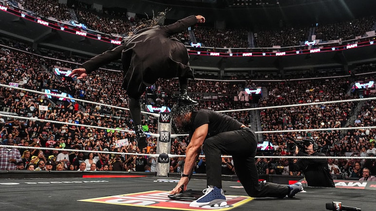 WWE RAW Highlights: Seth Rollins Drops Roman Reigns, Raquel Rodriguez Wins Women's IC Title, Brock Lesnar Taunts Oba Femi Ahead Of SummerSlam