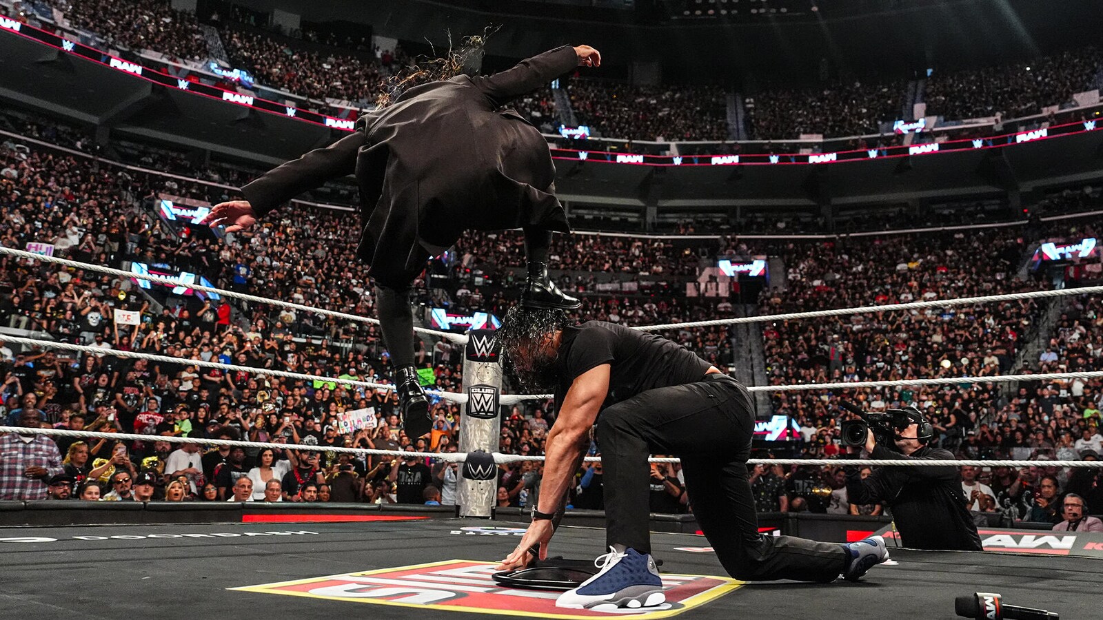 WWE RAW Highlights: Seth Rollins Drops Roman Reigns, Raquel Rodriguez Wins Women’s IC Title, Brock Lesnar Taunts Oba Femi Ahead Of SummerSlam