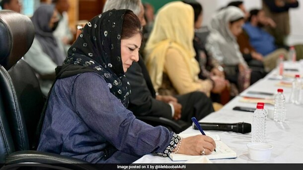Mehbooba Mufti Declines Farooq Abdullah's Invite For Jantar Mantar Protest