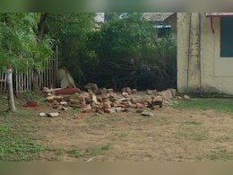 रेलवे इंस्टीट्यूट की दीवार गिरने से तीन बच्चे घायल, क्रिकेट खेलते समय हुआ हादसा