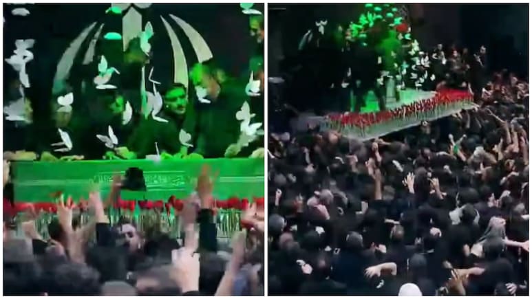 Ayatollah Khamenei Funeral: Coffin Arrives In Tehran Ahead Of Multi-Day Ceremonies