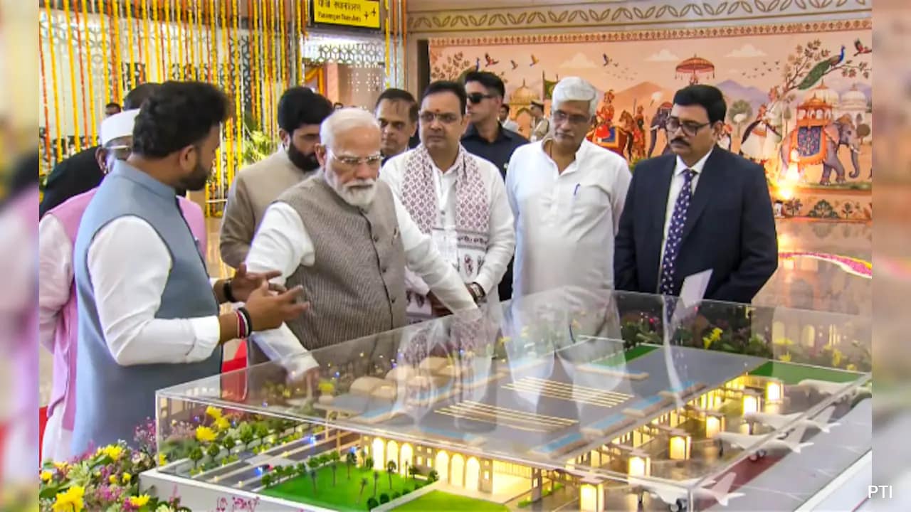 PM Modi Inaugurates Rs 480-Crore Jodhpur Airport Terminal
