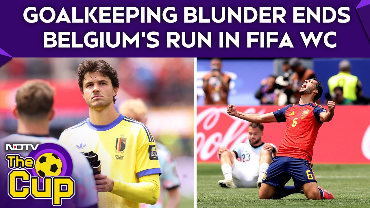 Belgium's Costly Goalkeeping Error Sends Spain Into FIFA World Cup Semi-Finals
