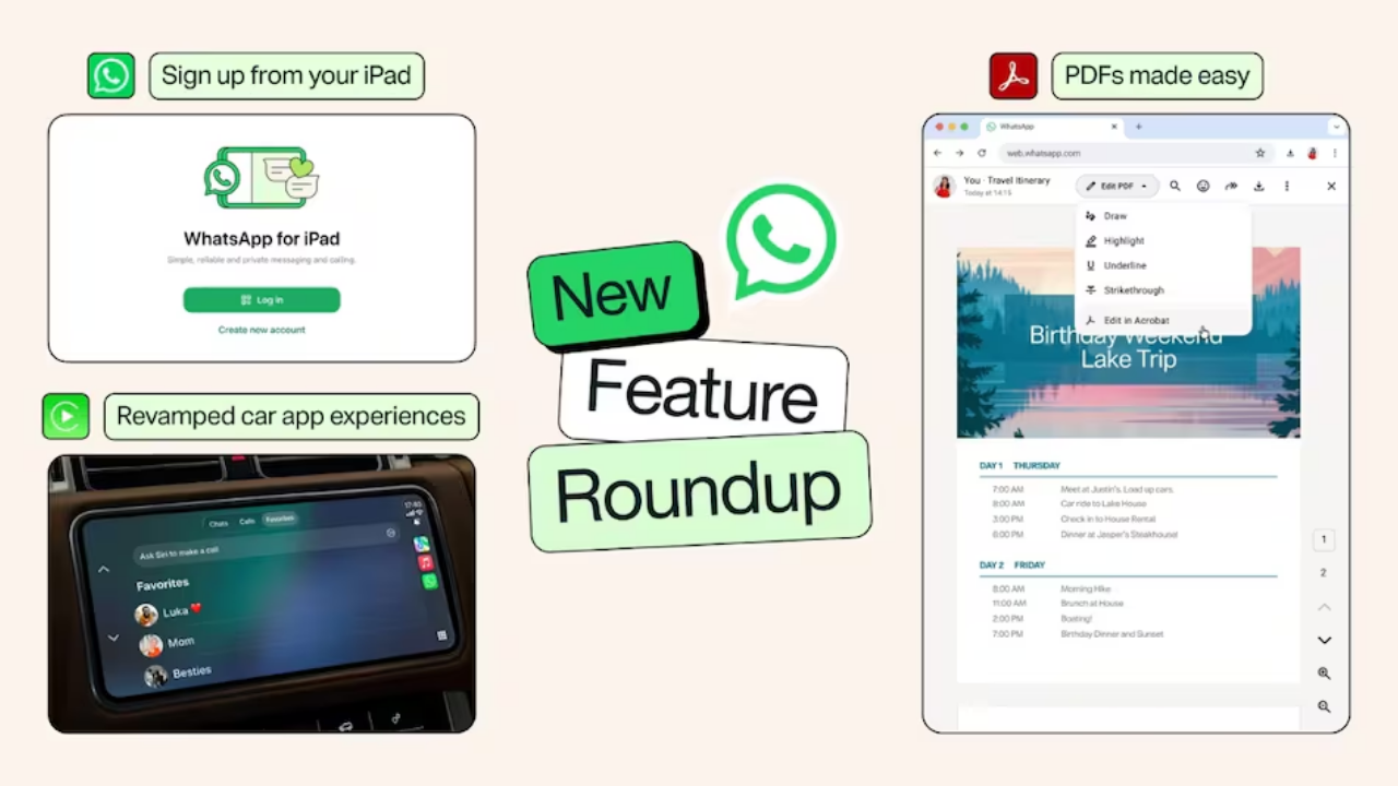 WhatsApp bringt direkte iPad-Registrierung und mehr