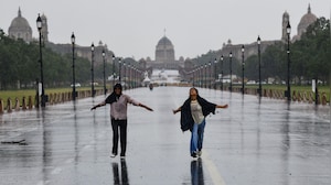 Delhi Rains Bring Relief From Heat, Weather Body Issues Red Alert
