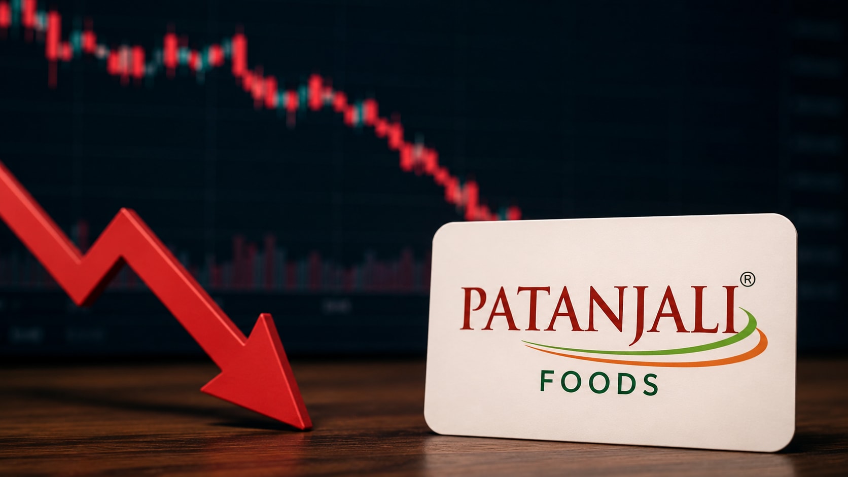 Patanjali Foods Stock Slumps 17%, Extends Decline For Third Day
