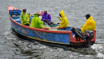 Six Fishermen Missing After Boat Capsizes Off Visakhapatnam Coast; Rescue Operation Underway