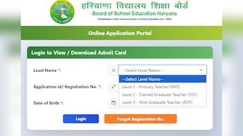 HTET Admit Card 2026 For Level 1 And 2 OUT: Check Direct Link And How To Download Hall Ticket