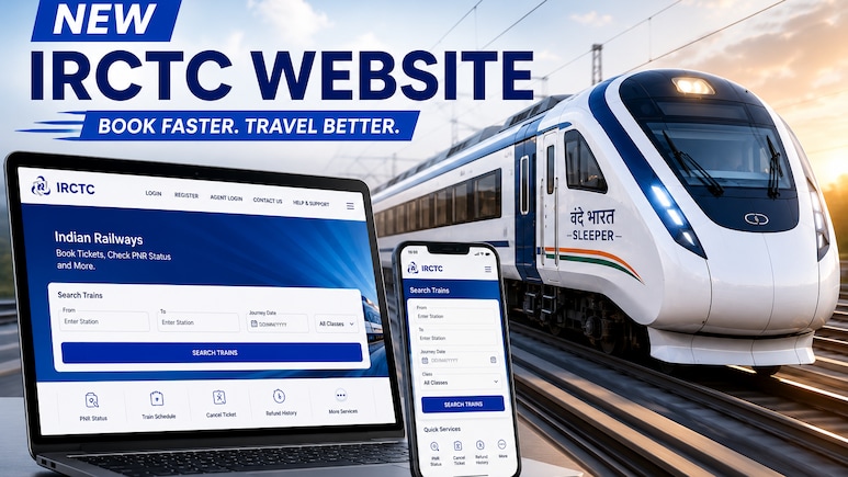 IRCTC New Website Launch Today: New Features, Faster Booking And Latest Updates