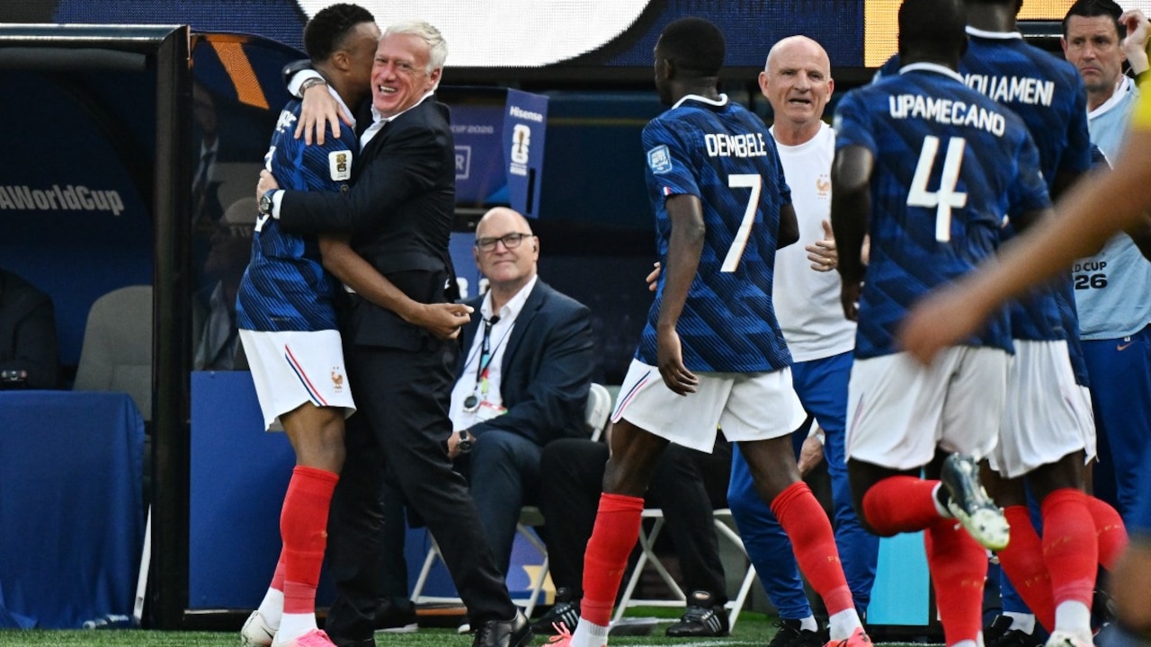 Mbappé lauds France’s unity as Deschamps returns after his mother’s death