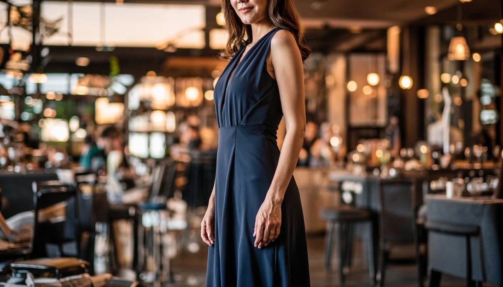 Stylish and comfortable date-night dresses designed to pair perfectly with your favorite flat shoes. Stylish and comfortable date-night dresses designed to pair perfectly with your favorite flat shoes.