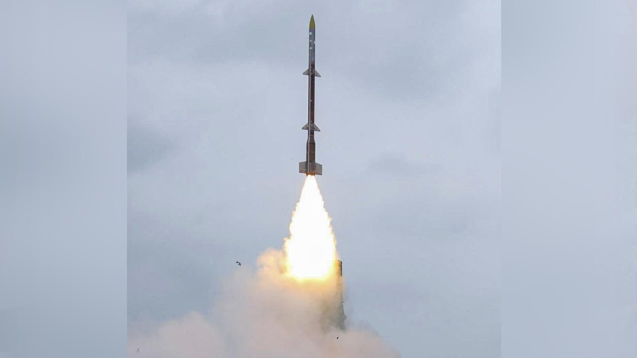 India Tests Kusha Long-Range Surface-To-Air Defence Missile