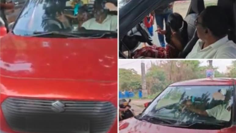 तेलंगाना में 6 साल की पोती से कार चलवा रहा था पुलिसवाला! गिनीज बुक में दर्ज कराना चाहता था नाम, FIR