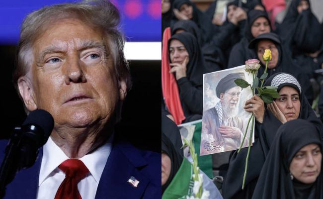 'Thought People Hated Him': Trump On Iranians Crying At Khamenei's Funeral