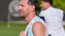 Messi Shares Pics From Argentina's Training Ahead Of FIFA WC Knockout Match