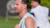 Messi Shares Pics From Argentina's Training Ahead Of FIFA WC Knockout Match