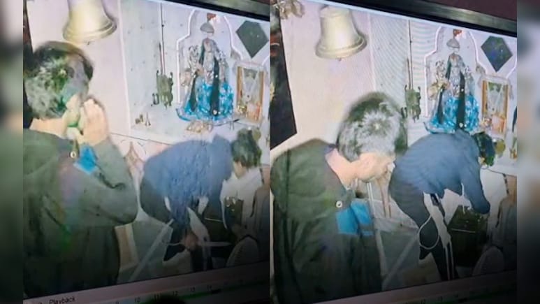 Watch: Thieves Apologise To Deity Before Stealing Donation Box In Maharashtra