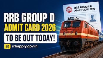 RRB Group D Admit Card 2026 Expected Today At rrbapply.gov.in; Direct Link, Download Steps Here