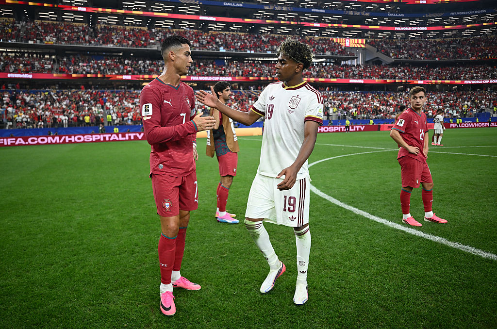 Lamine Yamal Comforts Cristiano Ronaldo After Portugal’s Loss to Spain