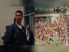 Cristiano Ronaldos Reaction Viral As Thousands Gather Outside Hotel To Celebrate Portugals Win In World Cup