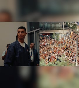 Cristiano Ronaldos Reaction Viral As Thousands Gather Outside Hotel To Celebrate Portugals Win In World Cup