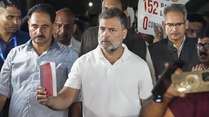 Rahul Gandhi, Opposition MPs Protest At Gandhi Smriti To Support Students
