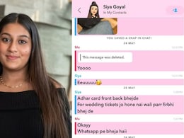 'Wedding That Won't Happen': Siya Goyal's Snapchat Message Emerges