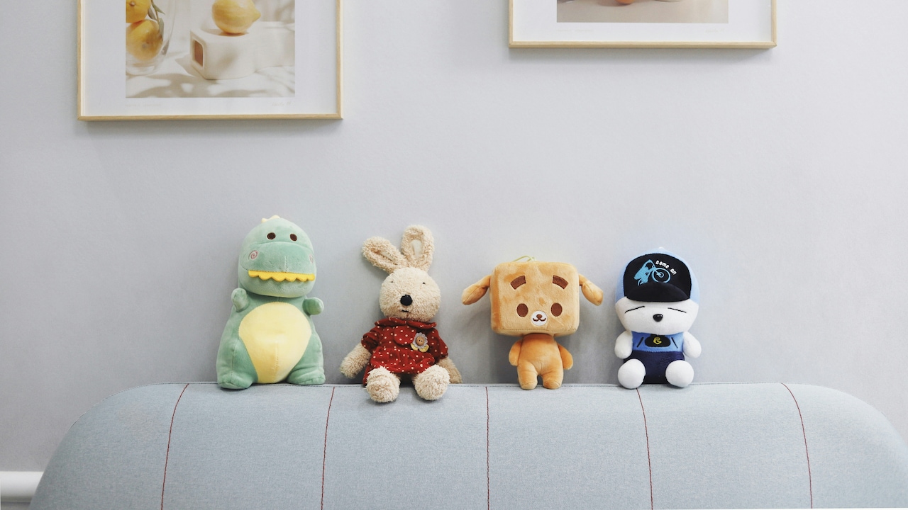 A cosy line-up of 5 cuddly plus toys for toddlers on Amazon
