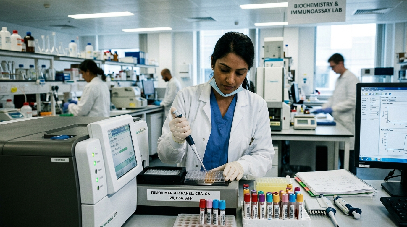 Tumour marker tests can support cancer diagnosis