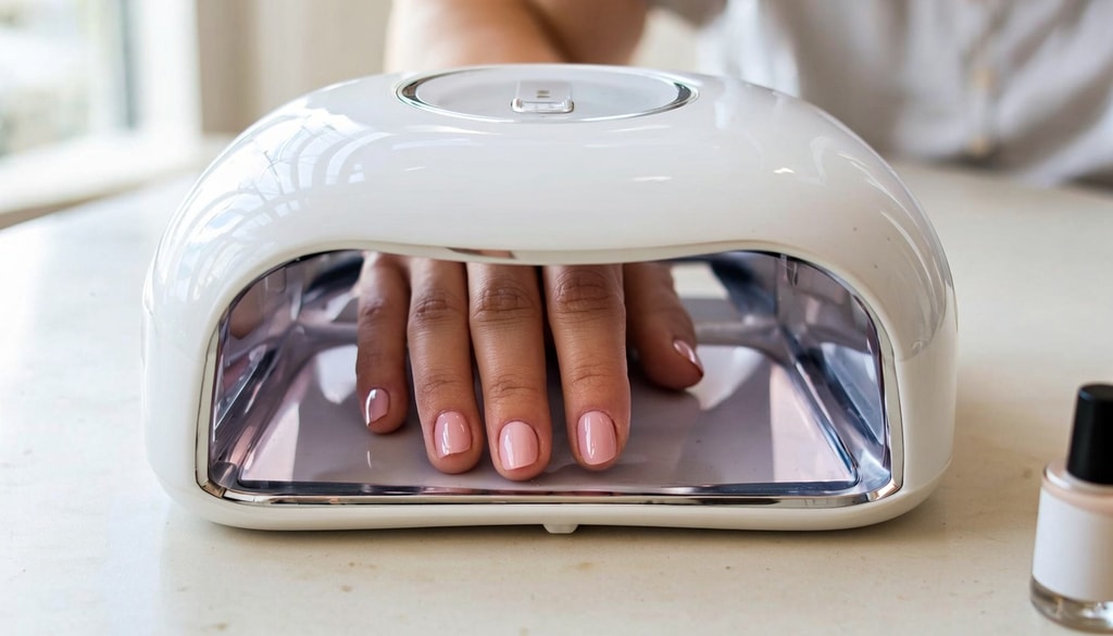 Long-lasting gel manicures are made easy with at-home UV nail lamps for even polish curing.