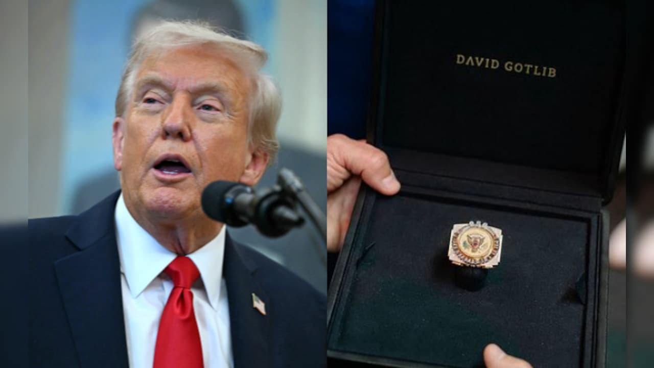 After Tariff Relief, Belgian Firm Gifts Trump Ring With 321 Diamonds, 6 Rubies