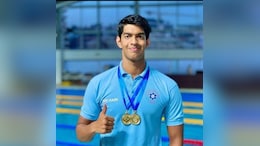 CWG 2026: Srihari Nataraj Enters 100m Backstroke Semis; Sajan Prakash Bows Out Of 50m Butterfly