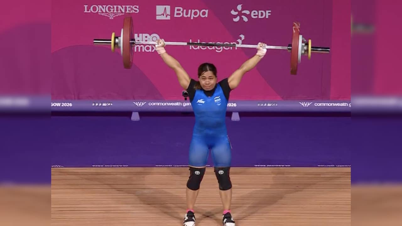 CWG Live: Weightlifter Bindyarani Devi Goes 3rd, Fights For Indias 6th Medal